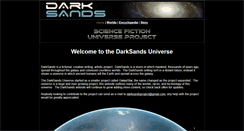 Desktop Screenshot of darksands.com